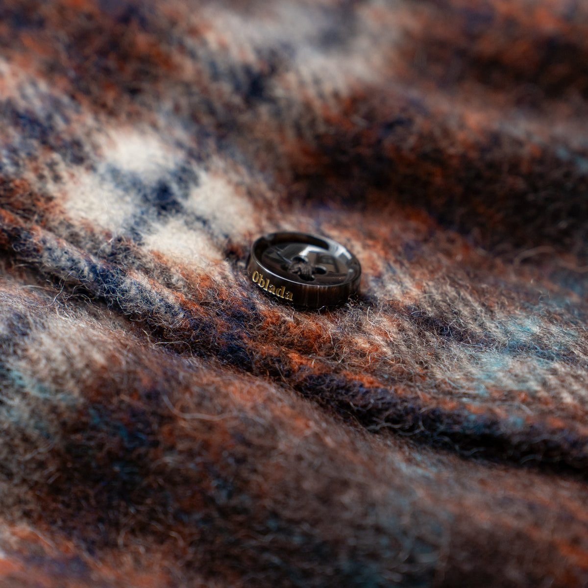 Oblada SHAGGY CHECK AUTHENTIC SHIRT