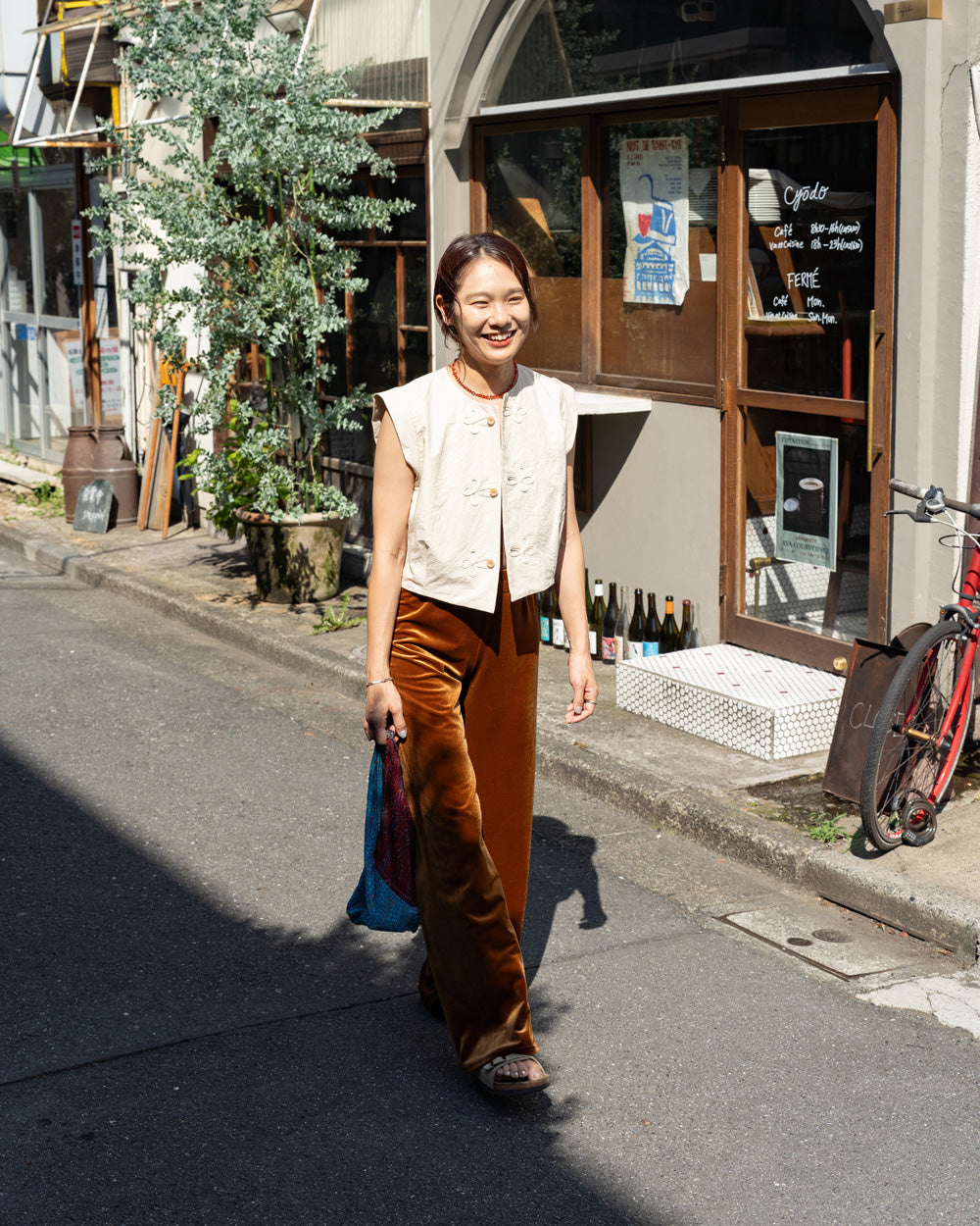 HAVERSACK × Friday  Compact gilet -Natural