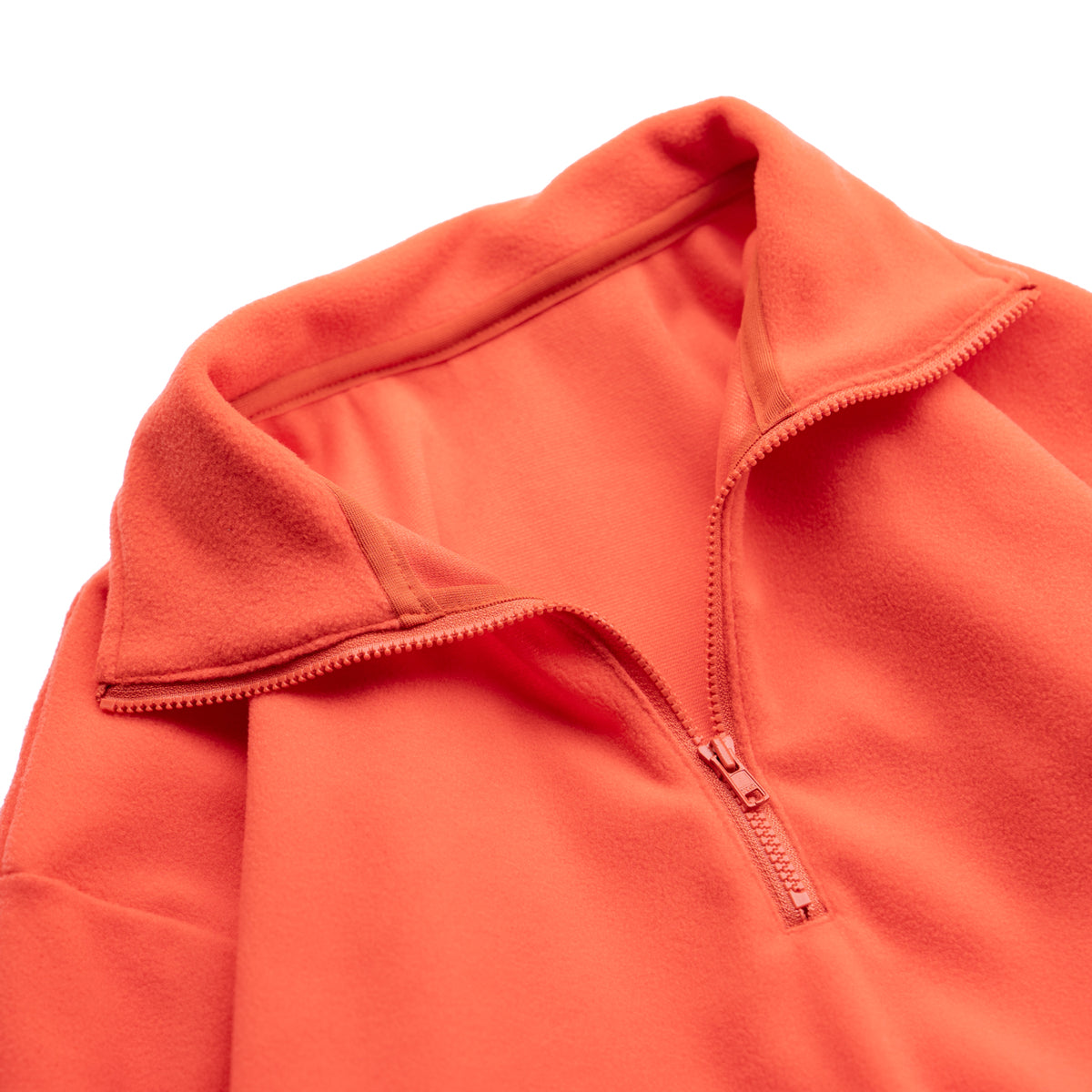 F F F   Fleece Pullover -Orange