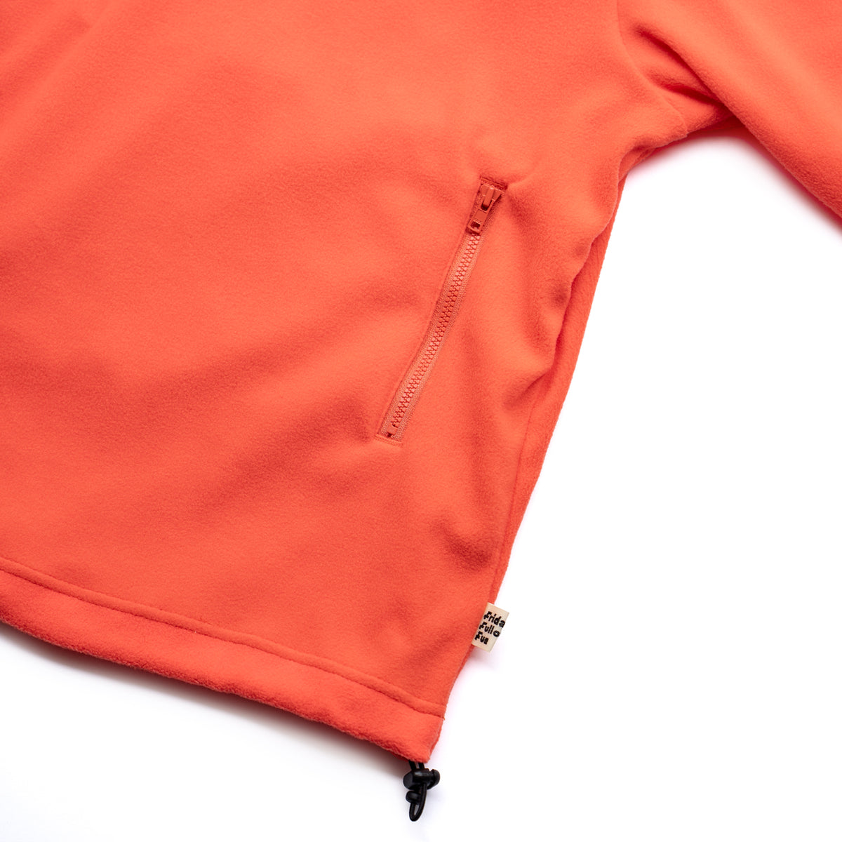 F F F   Fleece Pullover -Orange