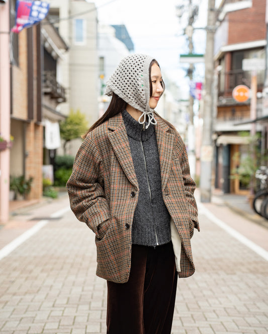 Oblada UNCONSTRUCTION JACKET -GUNCLUB CHECK