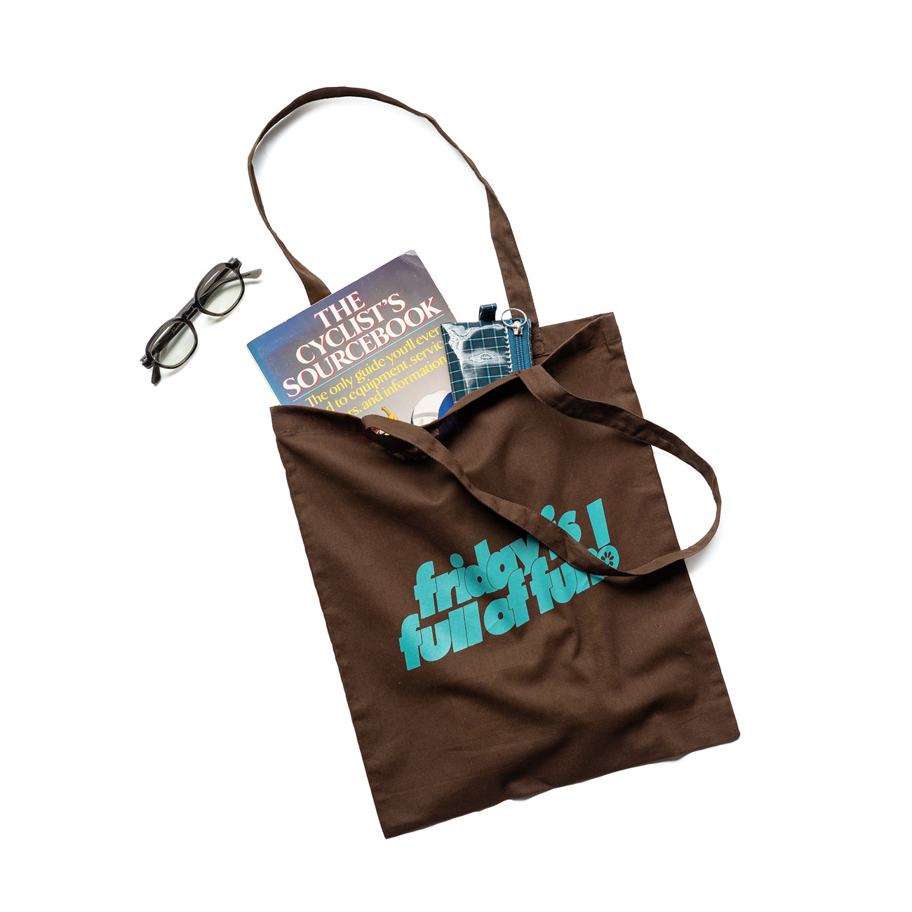 F F F   Tote bag  -Brown
