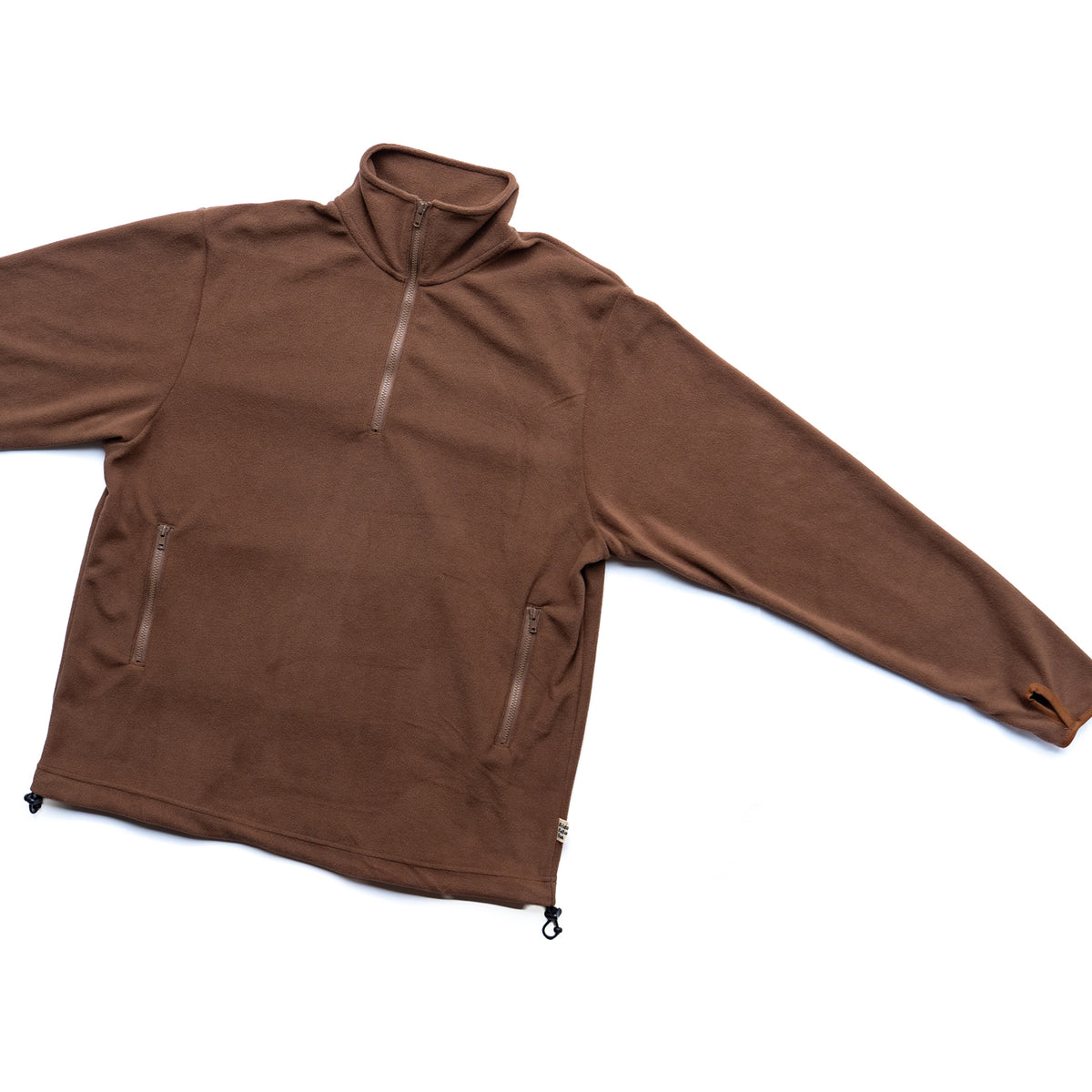 F F F   Fleece Pullover -Brown