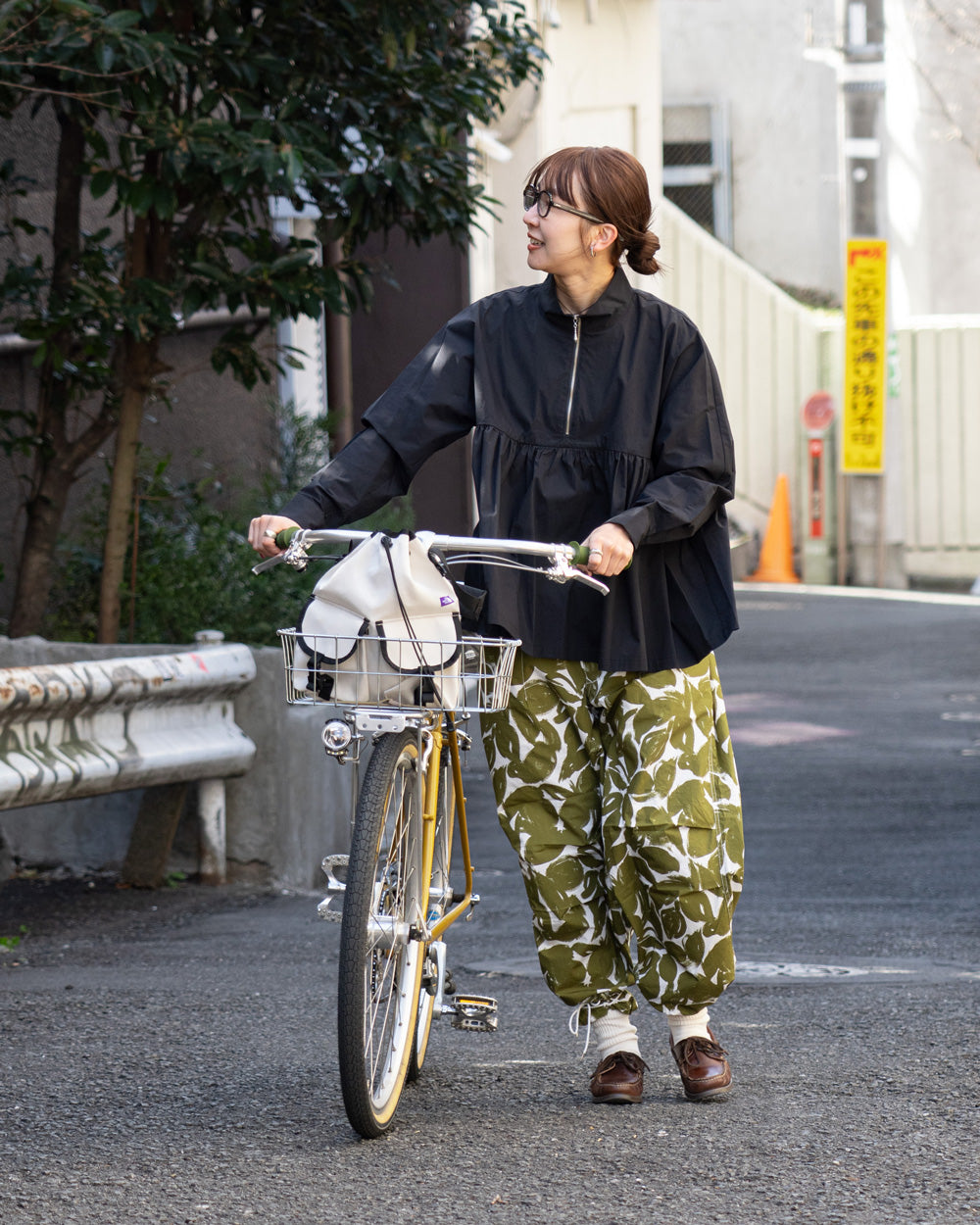 HAVERSACK Half Zip P/O Blouse