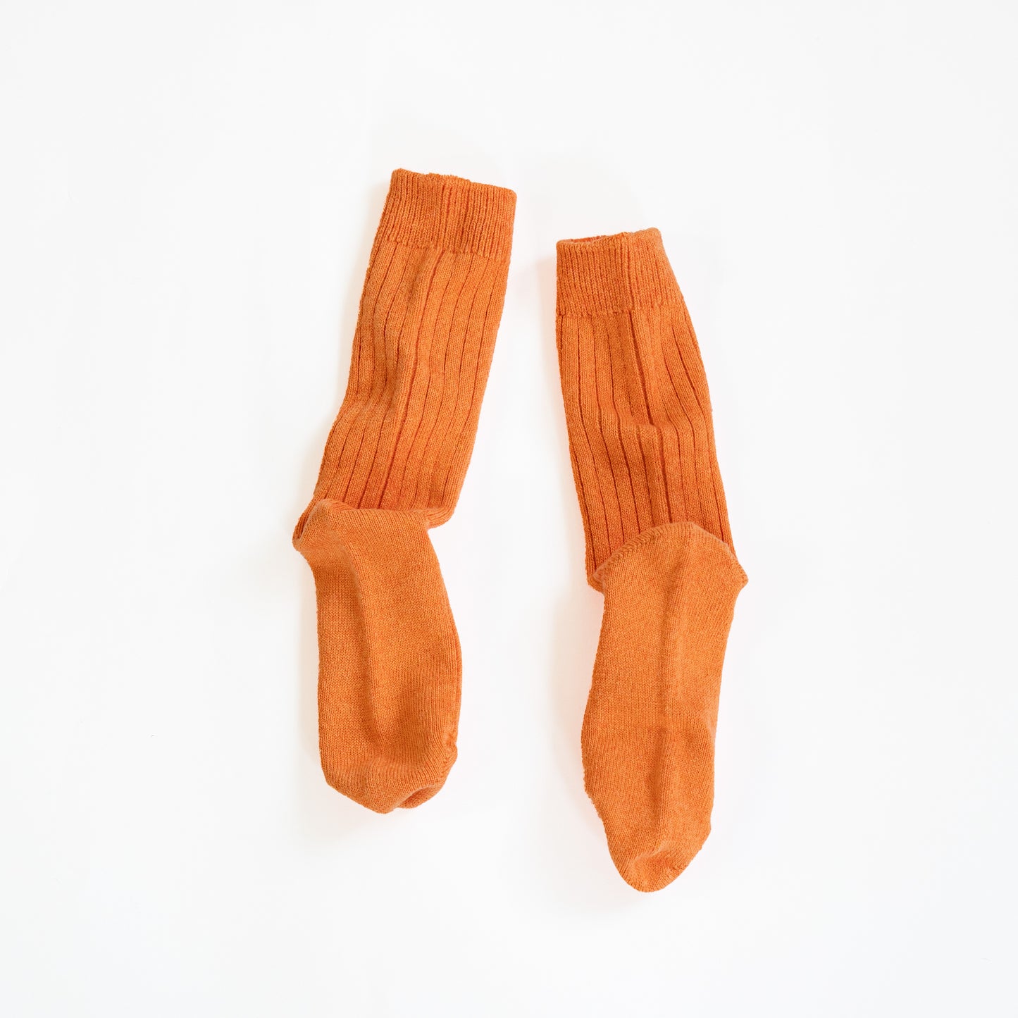 ROTOTO COTTON WOOL RIBBED CREW SOCKS