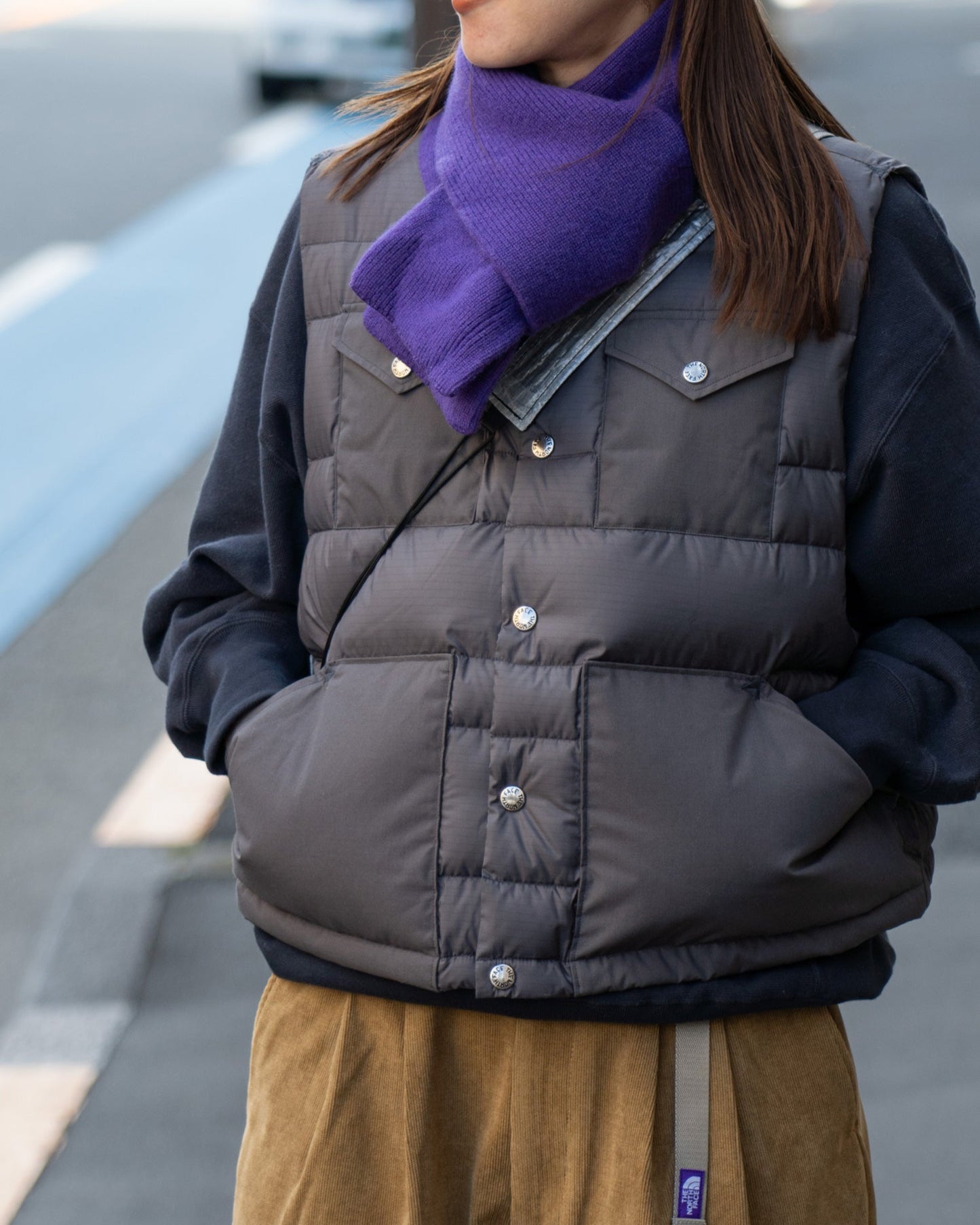 THE NORTH FACE PURPLE LABEL  Ripstop Short Sierra Vest