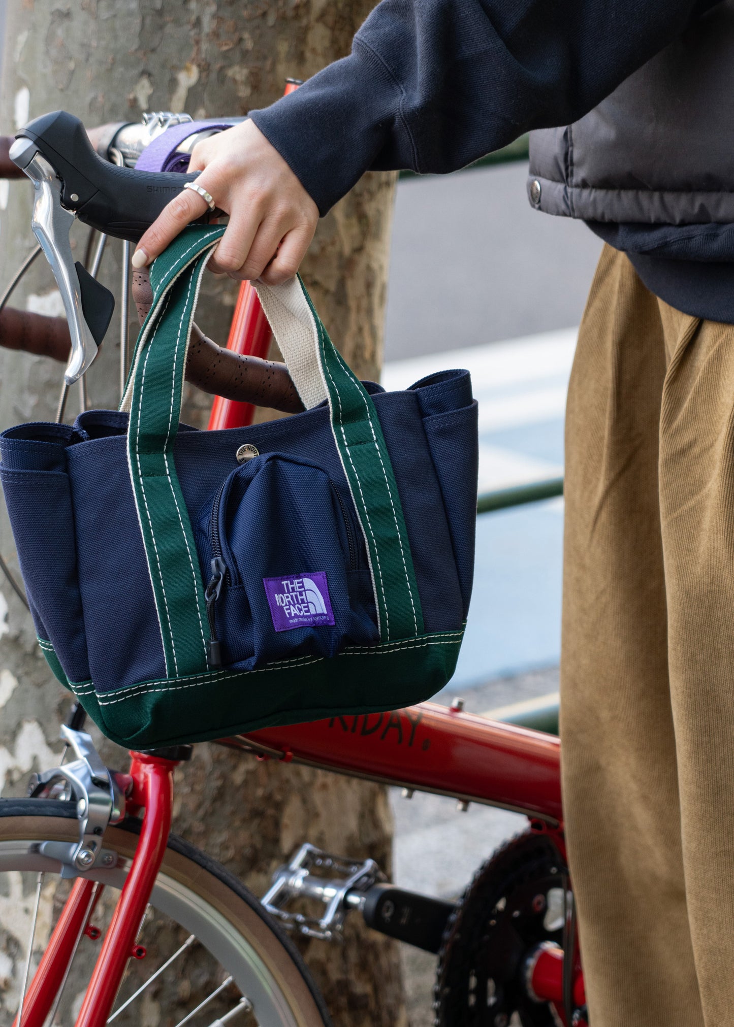 THE NORTH FACE PURPLE LABEL  CORDURA Canvas Field Tote S