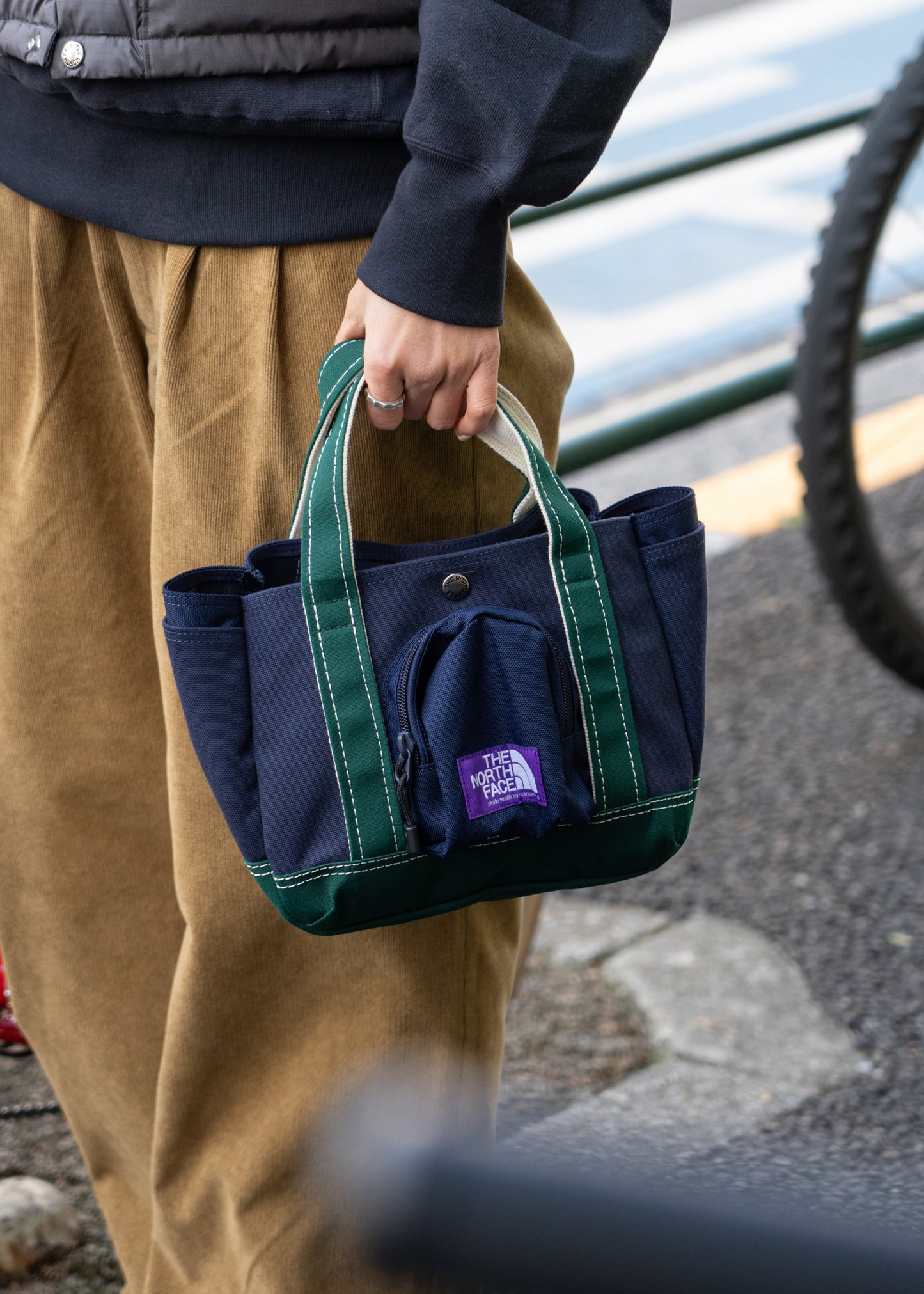 THE NORTH FACE PURPLE LABEL  CORDURA Canvas Field Tote S