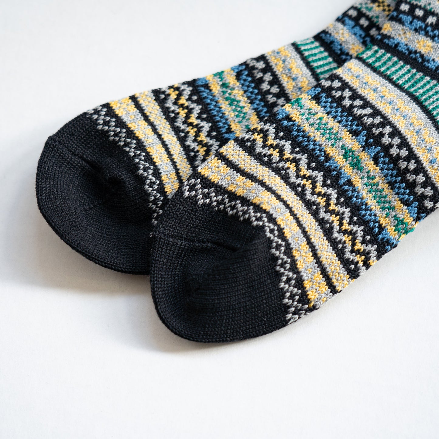 ROTOTO JACQUARD CREW SOCKS ”FAIRISLE”