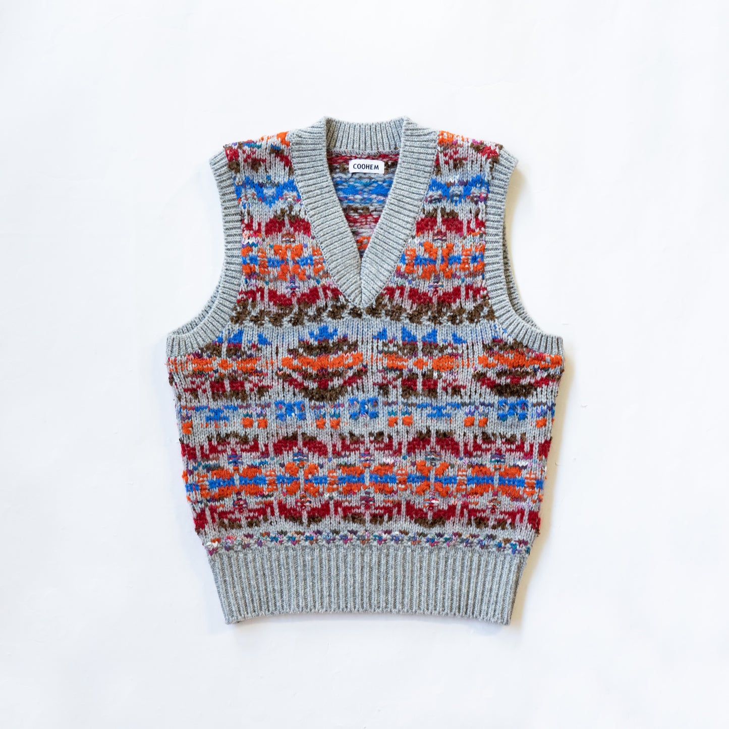 COOHEM KOUHEN FAIR ISLEL KNIT VEST