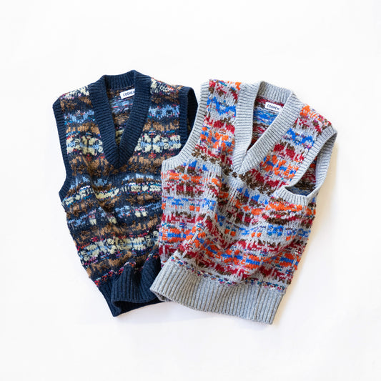 COOHEM KOUHEN FAIR ISLEL KNIT VEST