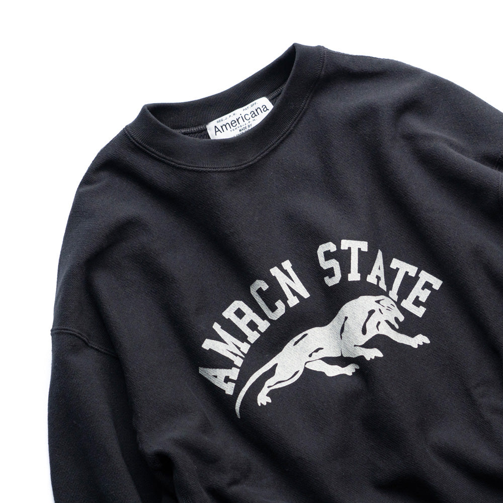 Americana Crew neck sweat -AMRCN STATE　Men's size