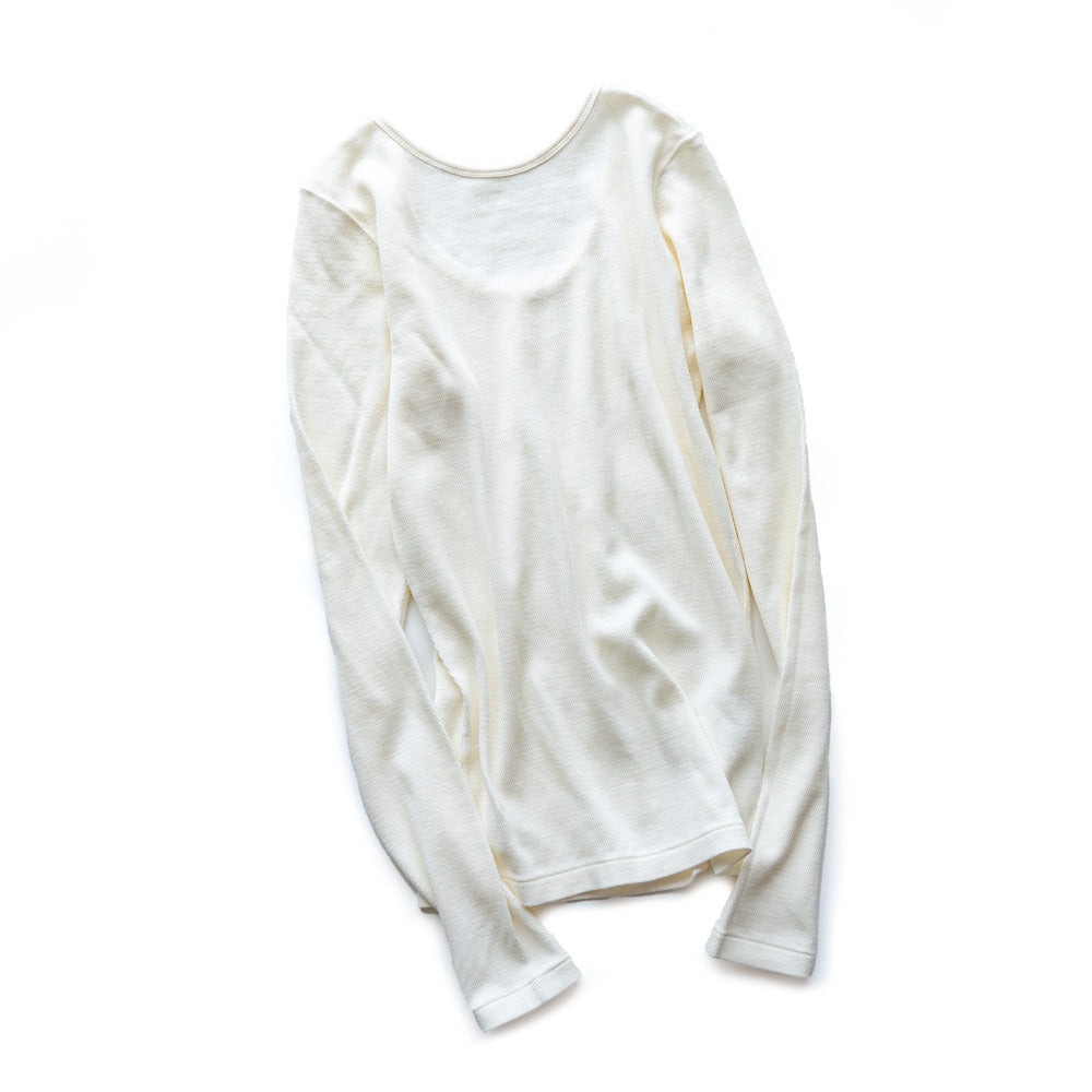 Oblada COTTON CASHMERE LONG TEE