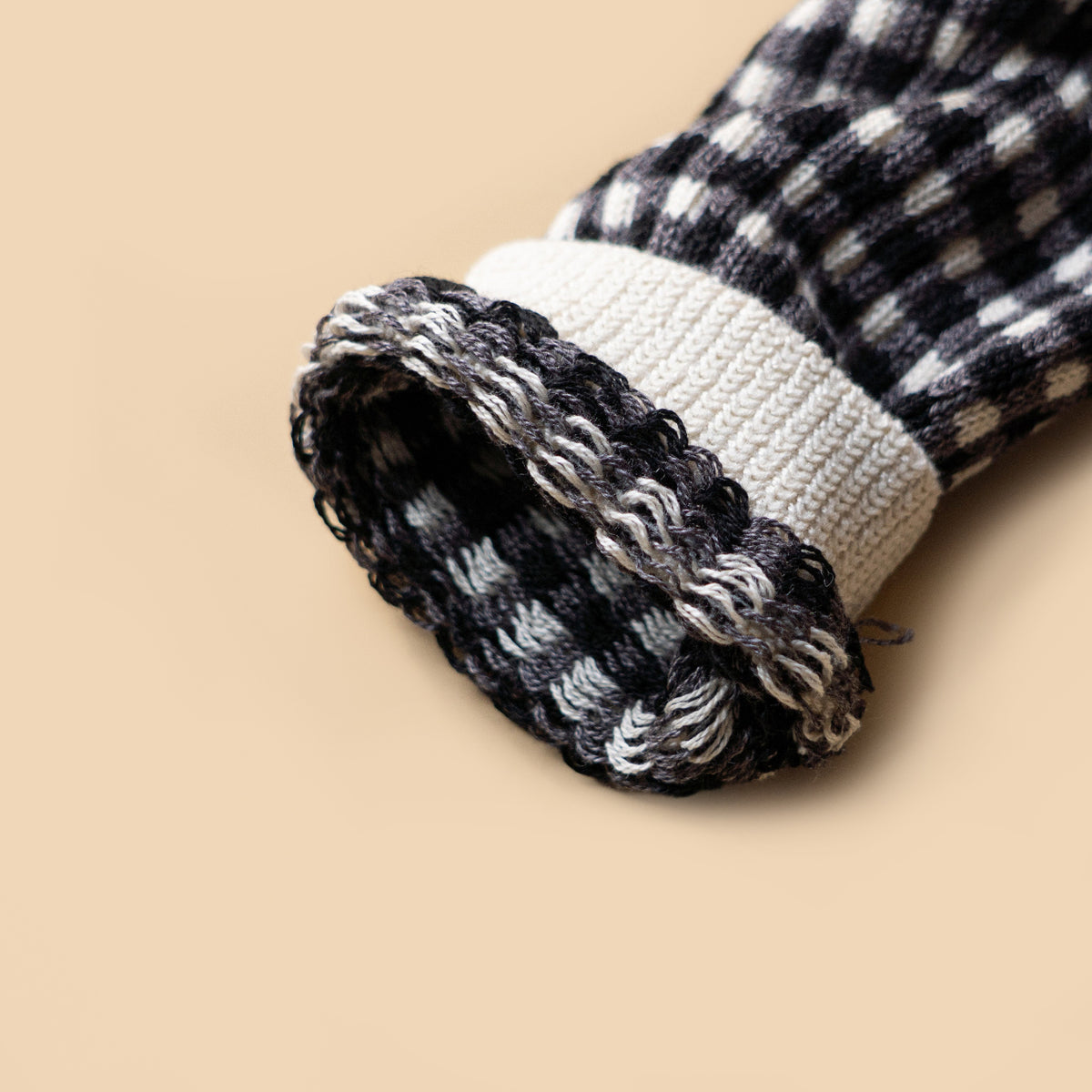 ROTOTO GINGHAM CHECK SOCKS