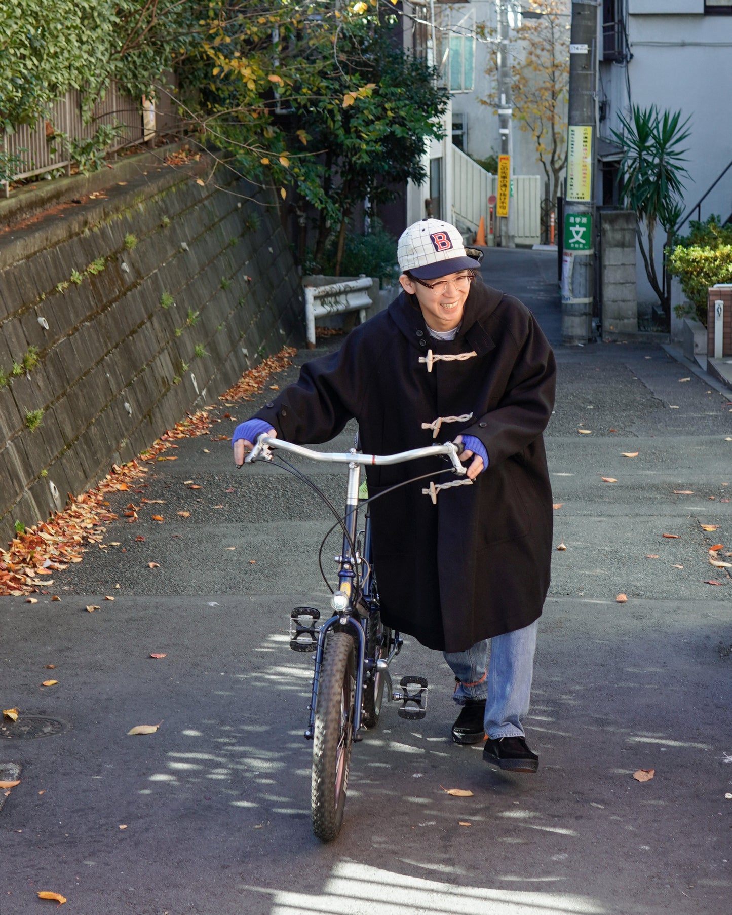 HAVERSACK  Vintage melton duffel coat