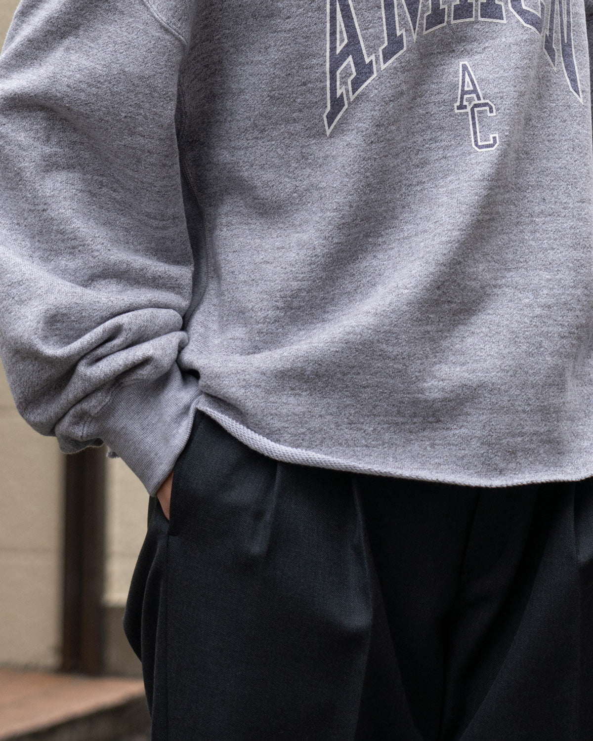 Americana Cut off sweat -AMRCN