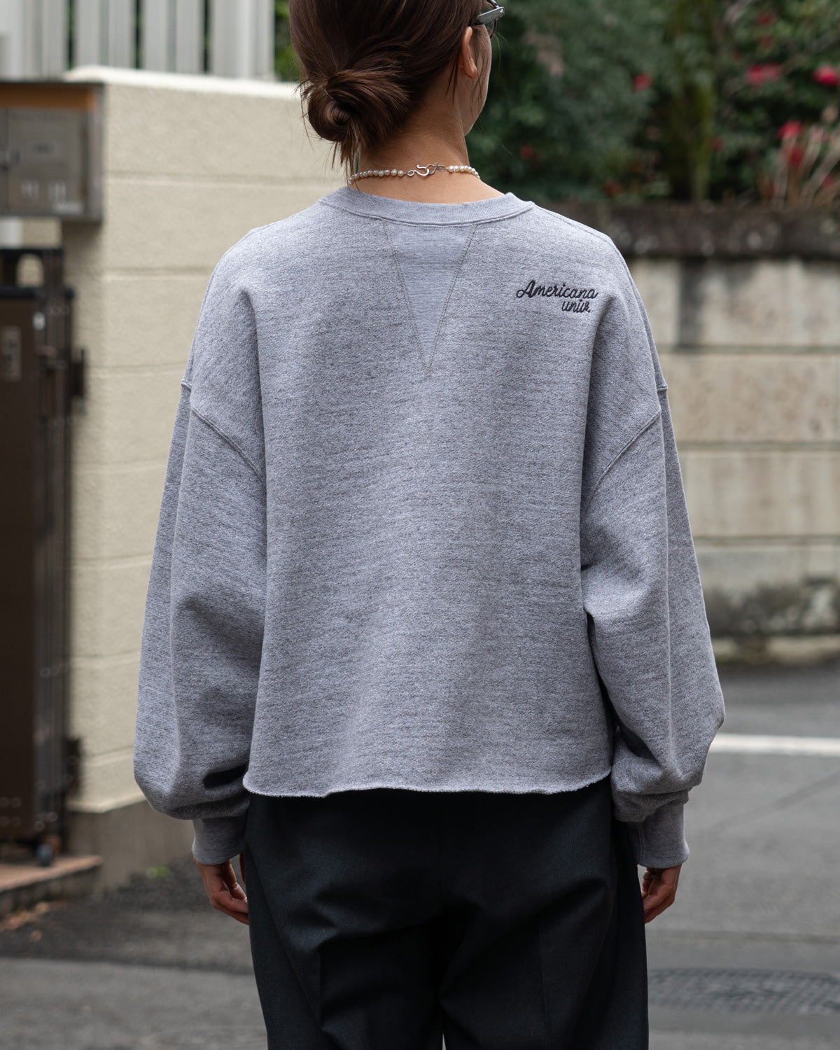 Americana Cut off sweat -AMRCN