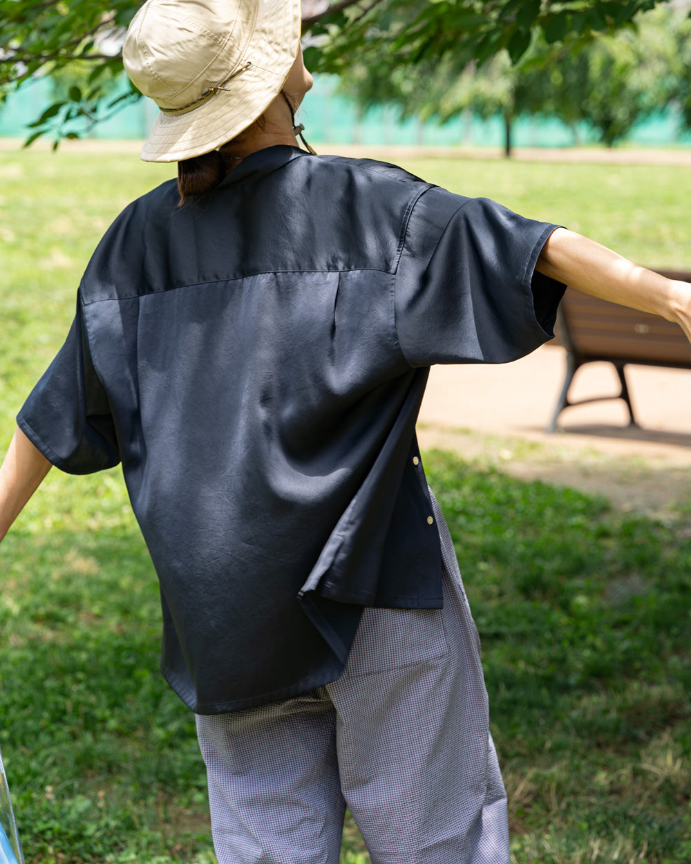 Oblada SATIN SHIRT – Friday