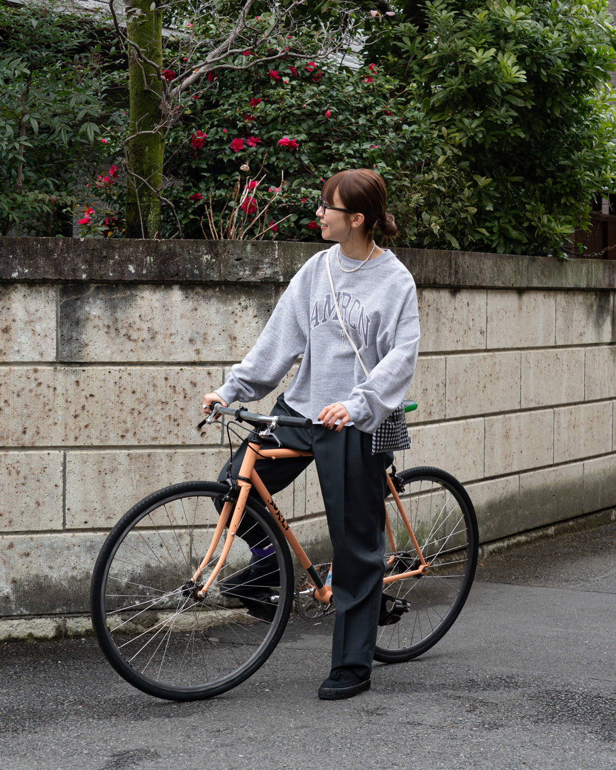 AMERICANA/アメリカーナ カットオフス ウェット レッド☆未使用 Americana Cut off sweat -AMRCN – Friday
