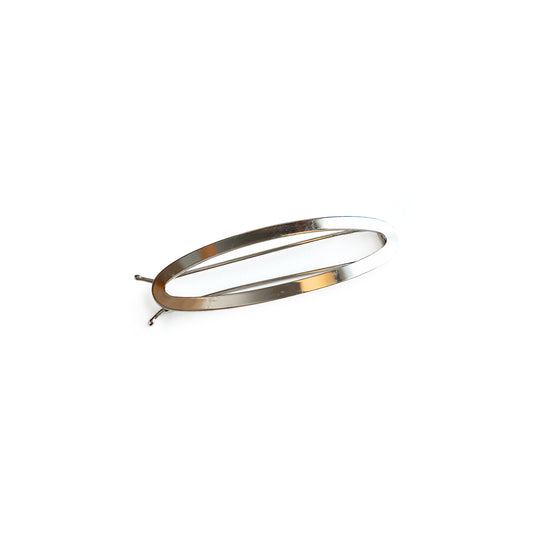 roll vintage silver barrette