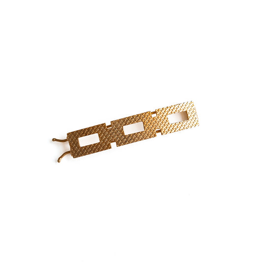 roll vintage gold barrette