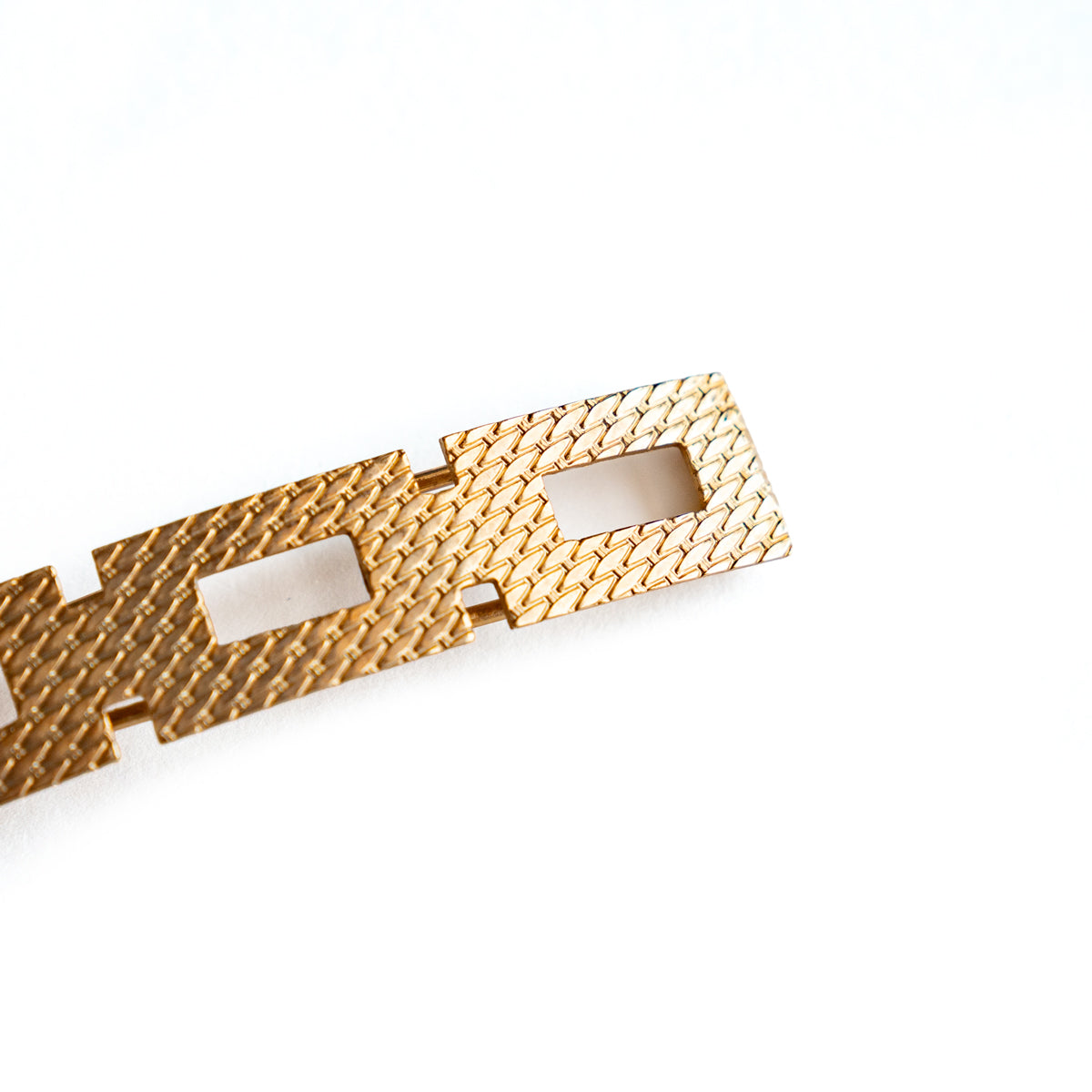 roll vintage gold barrette