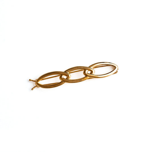 roll vintage chain barrette