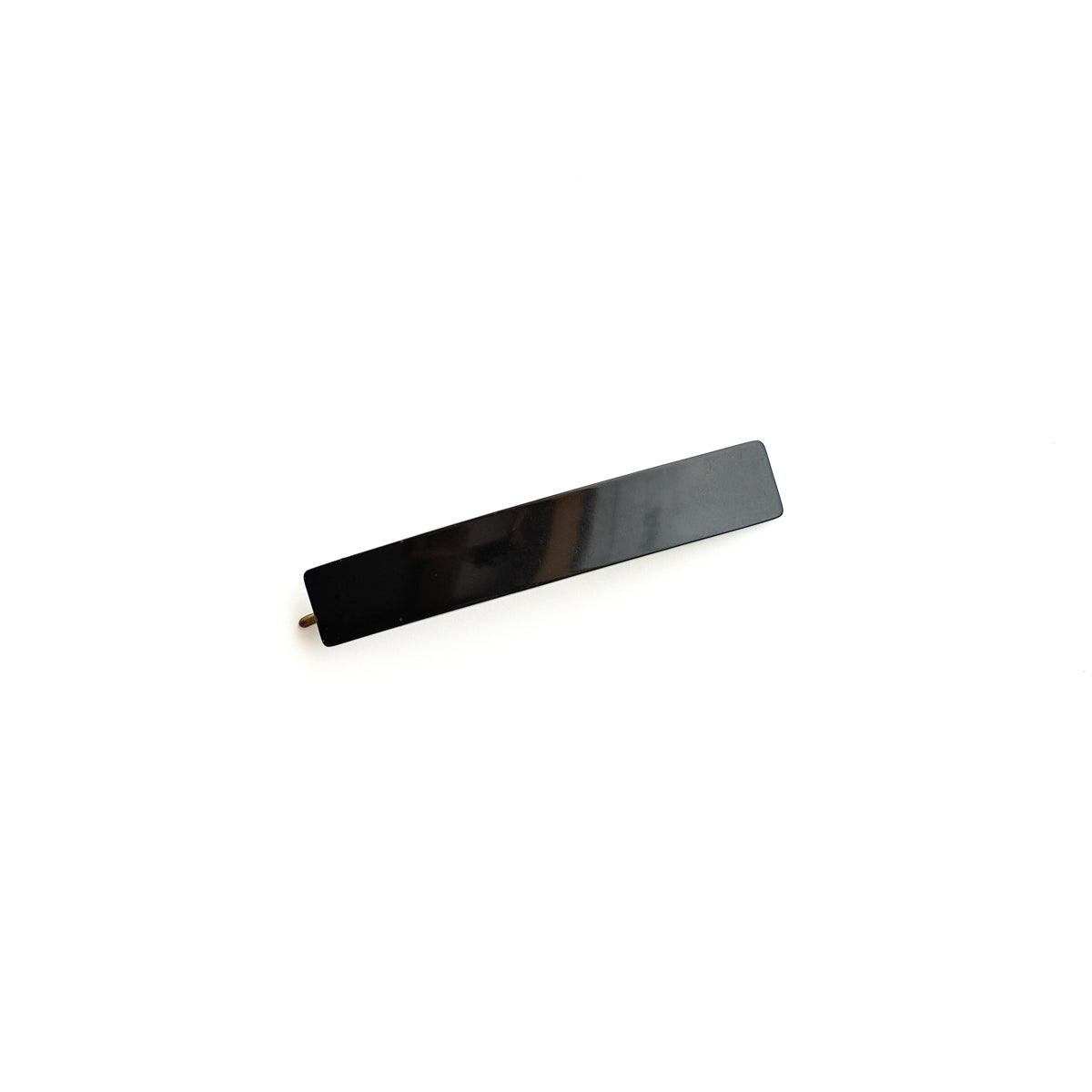 roll vintage black barrette