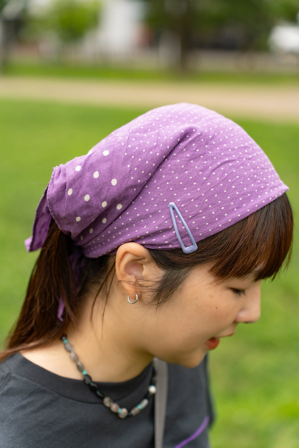 roll vintage snap hair clip