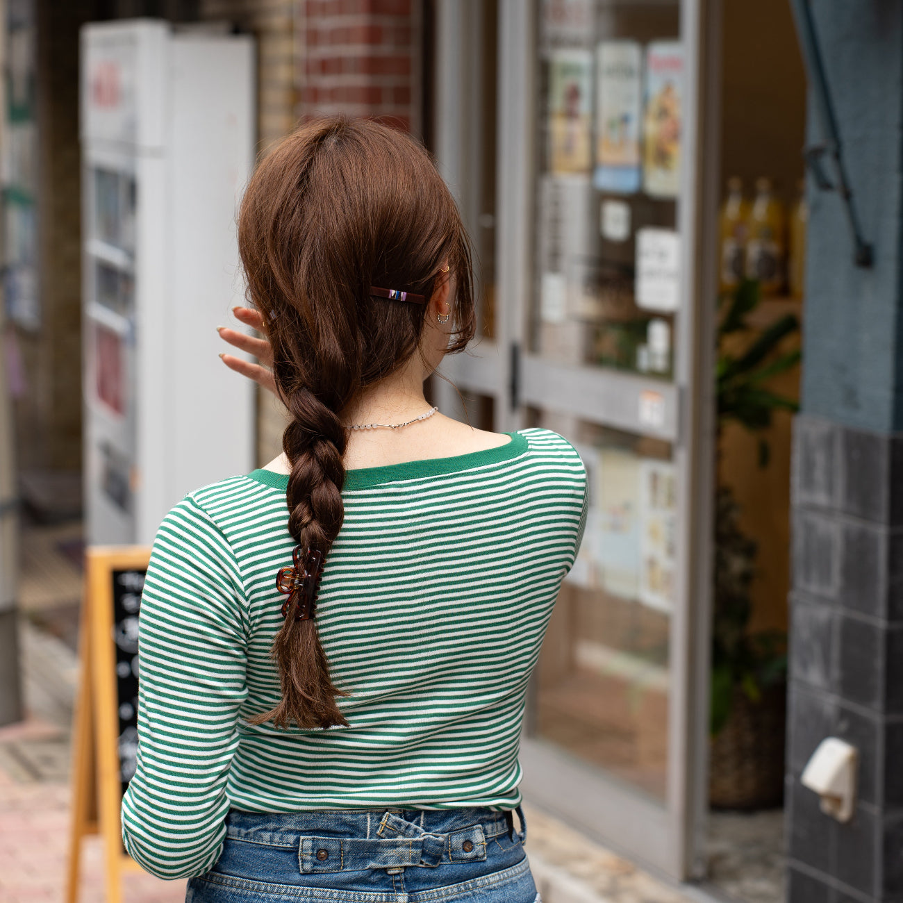roll vintage hairpin