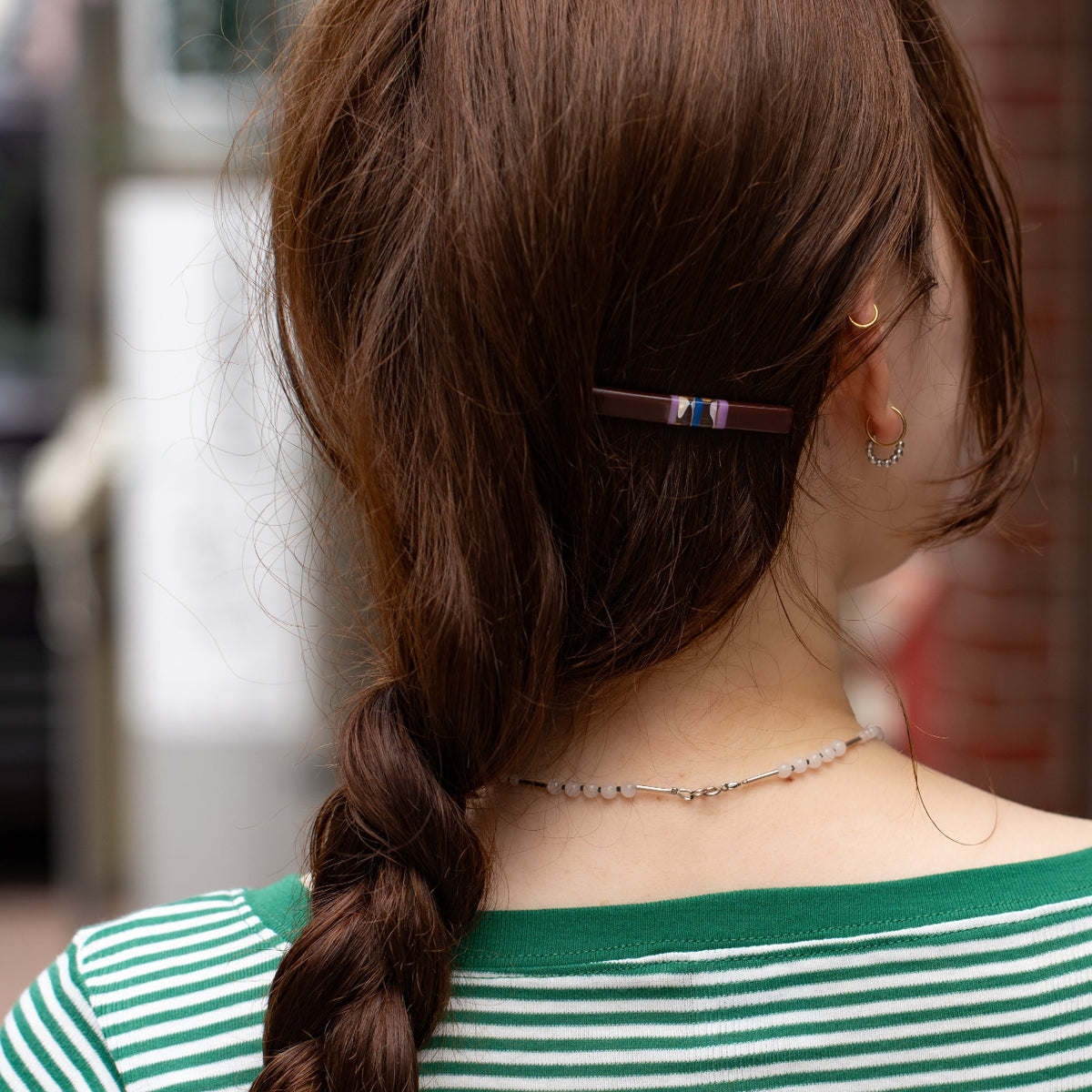 roll vintage hairpin