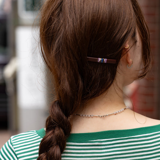 roll vintage hairpin