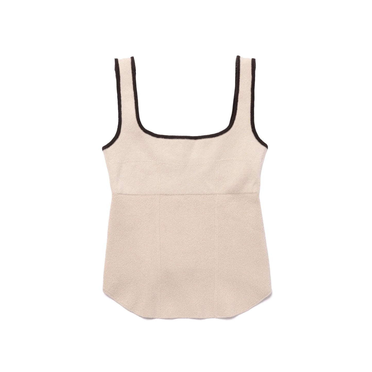 nakes design Cotton Silk Square Neck Bra Tank