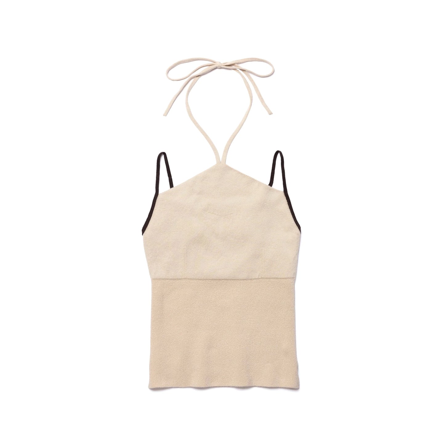 nakes design Cotton Silk Halter Neck Bra Tank