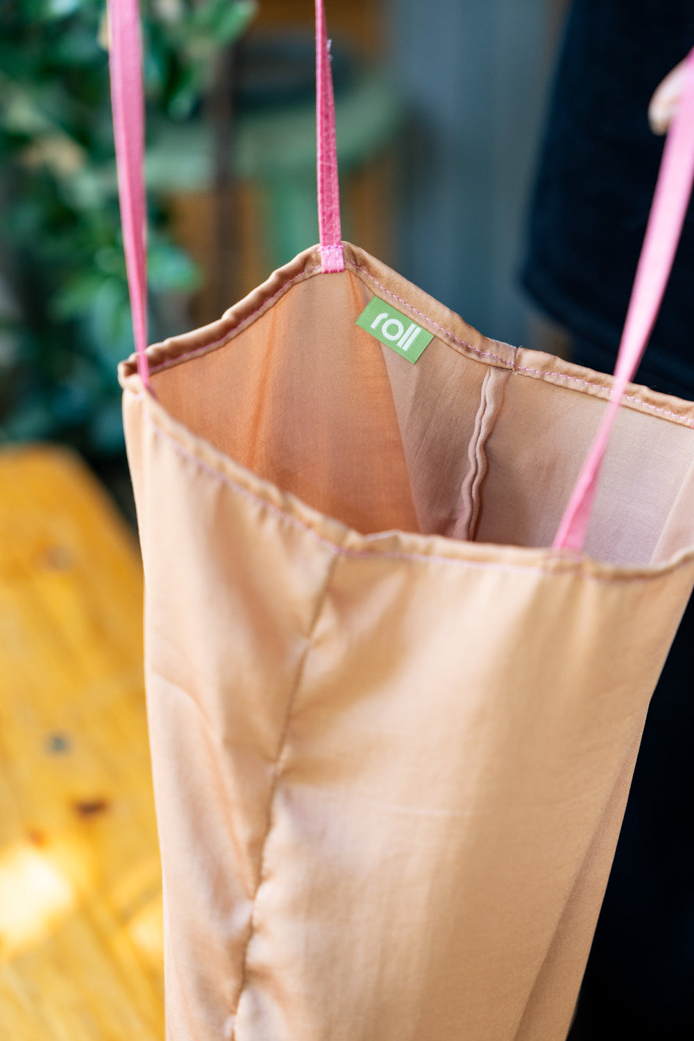 roll Satin Tote