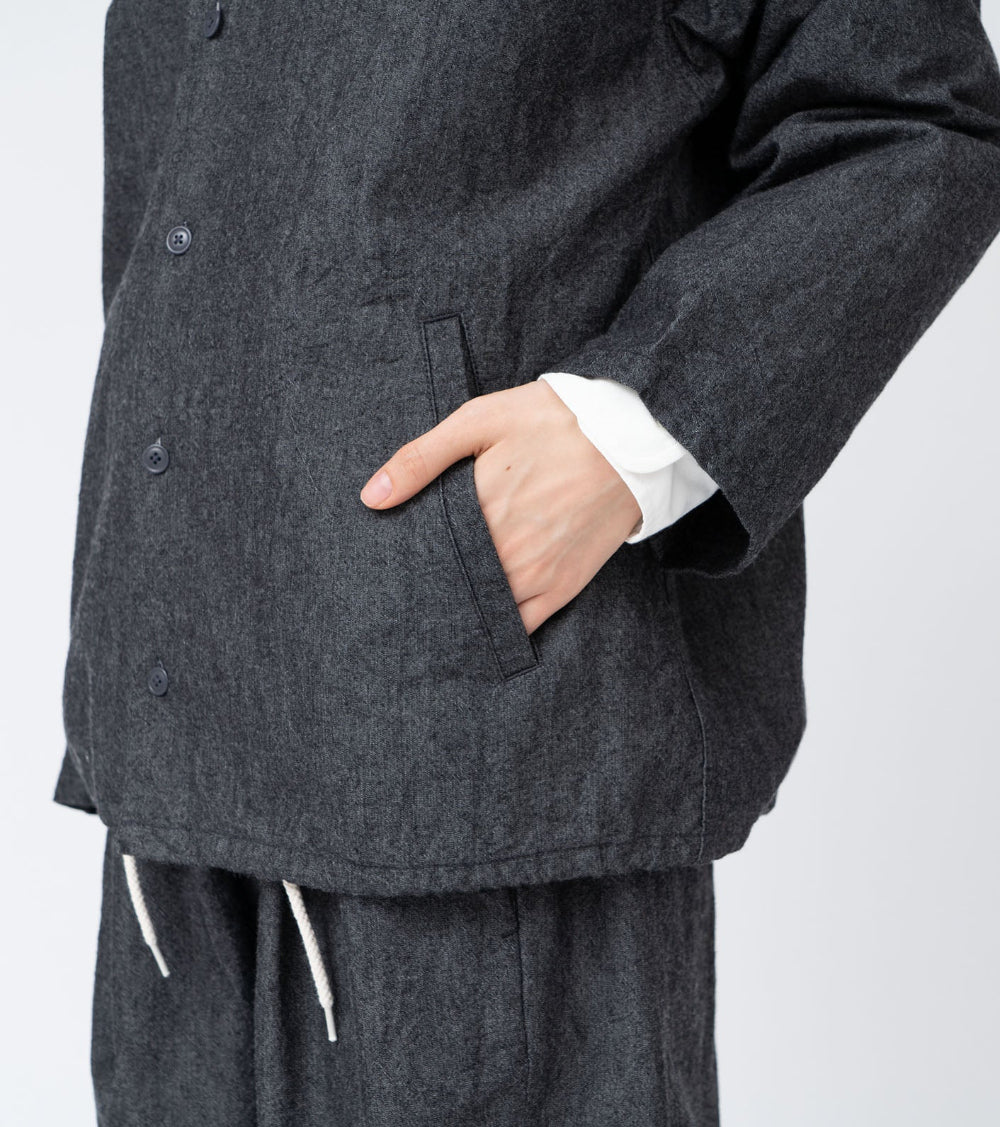 nanamica Cotton Wool Deck Jacket