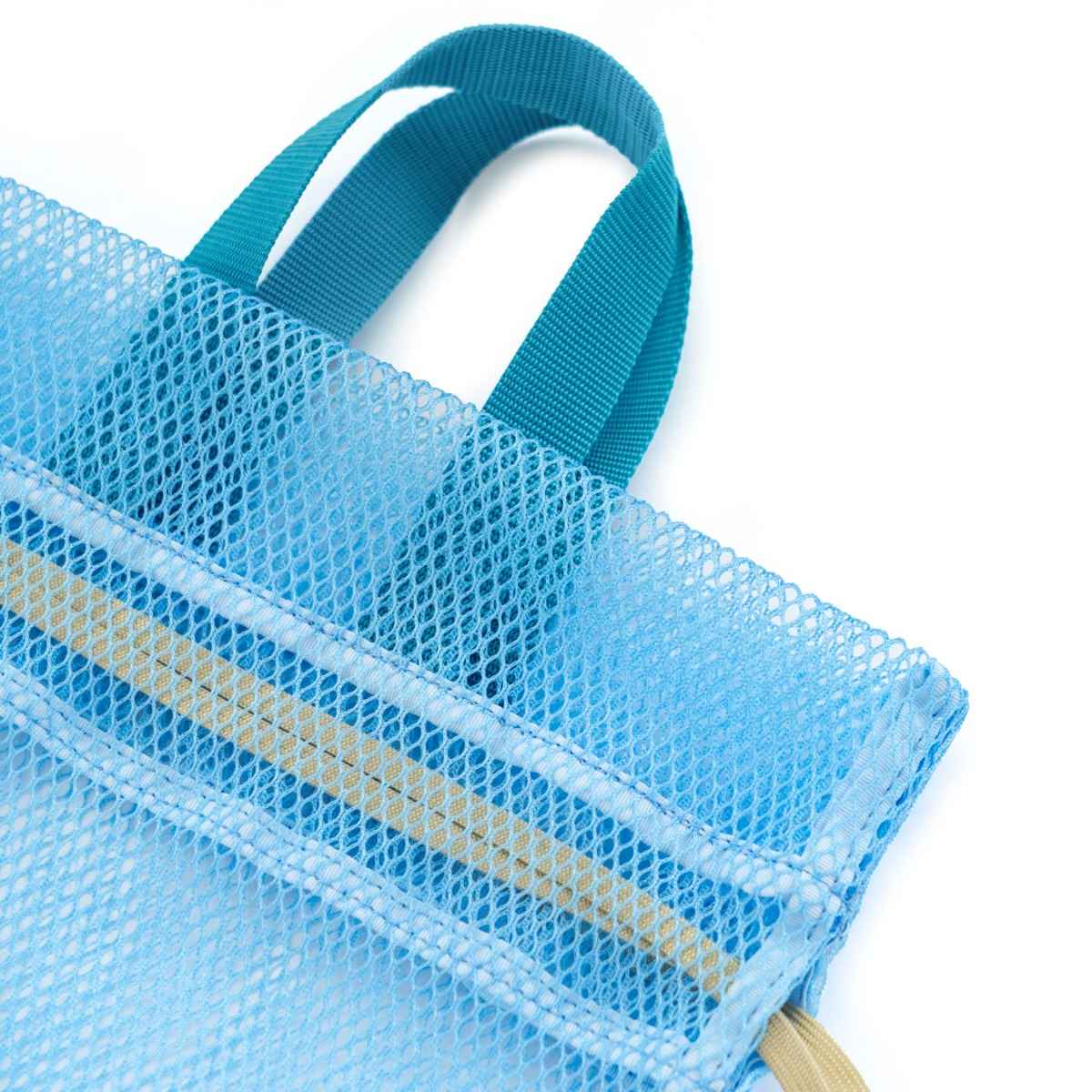 roll kinchaku bag - mesh