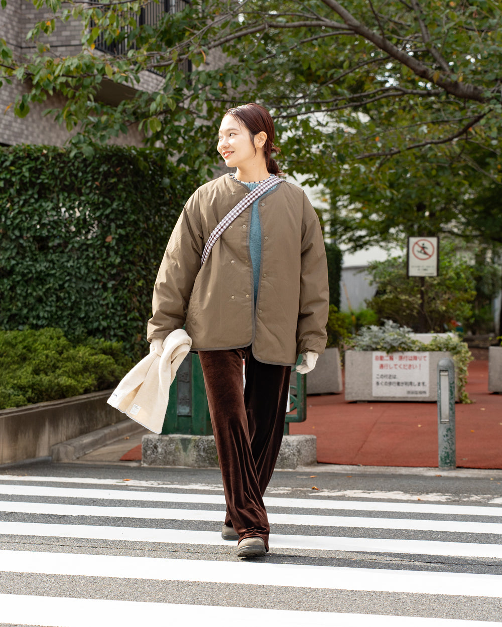 nanamica Reversible Down Cardigan