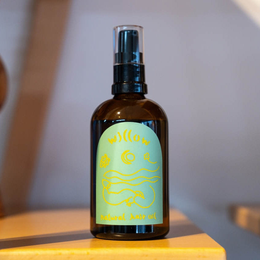 willow natural hair oil